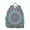 Greenish-blue-18, variant on Zen Spiritual Students Backpack - Tranquility Harmony and Sacred Awakening Design with Lotus Flower Yoga Art, Lightweight Durable Oxford Fabric for Developing Students