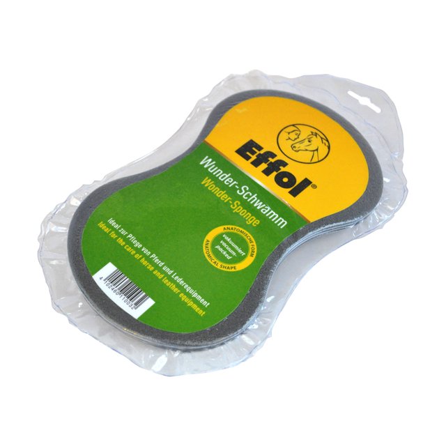 Effol - Esponja de Aseo para Caballos Wonder (Negro)