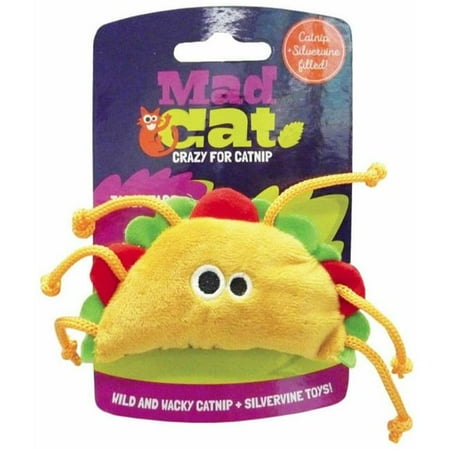 UPC: 0847388065142 | Mad Cat CC06514 Tabby Taco Cat Toy