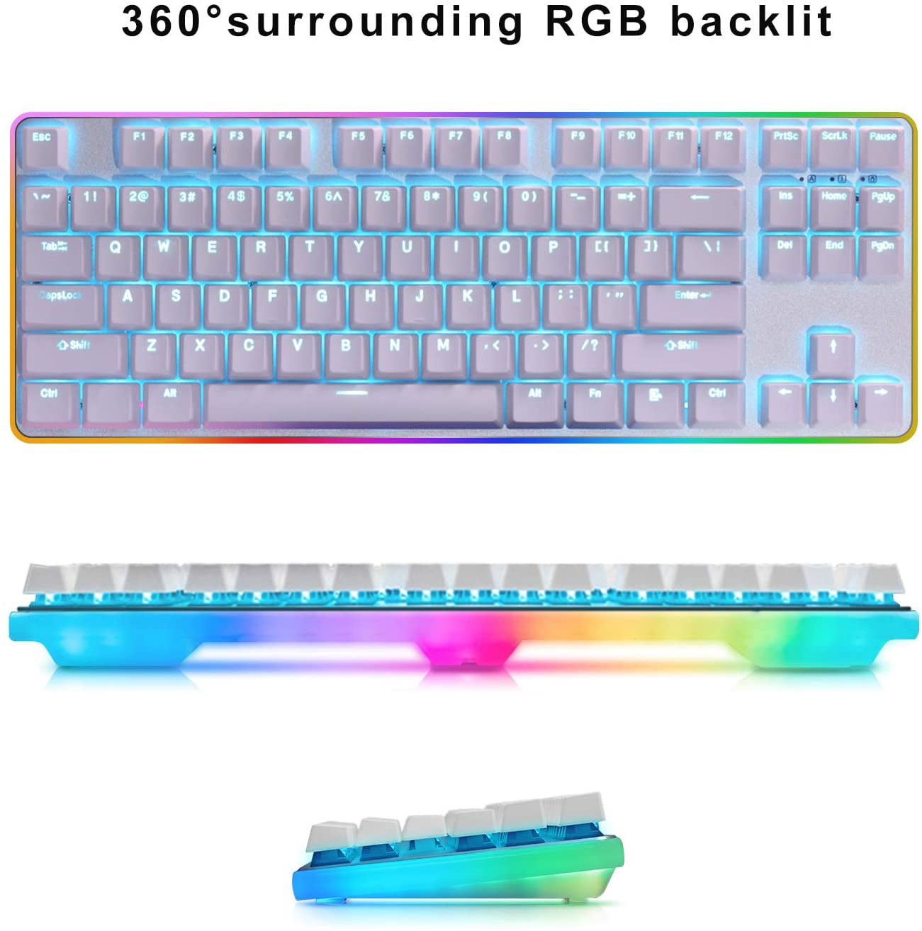 Jual PROMO GANSS GK-87 Pro TKL RGB 
