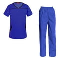 thumbnail image 1 of Women's Scrubs Set Scrub Top and Pants Scrubs Set, 1 of 3