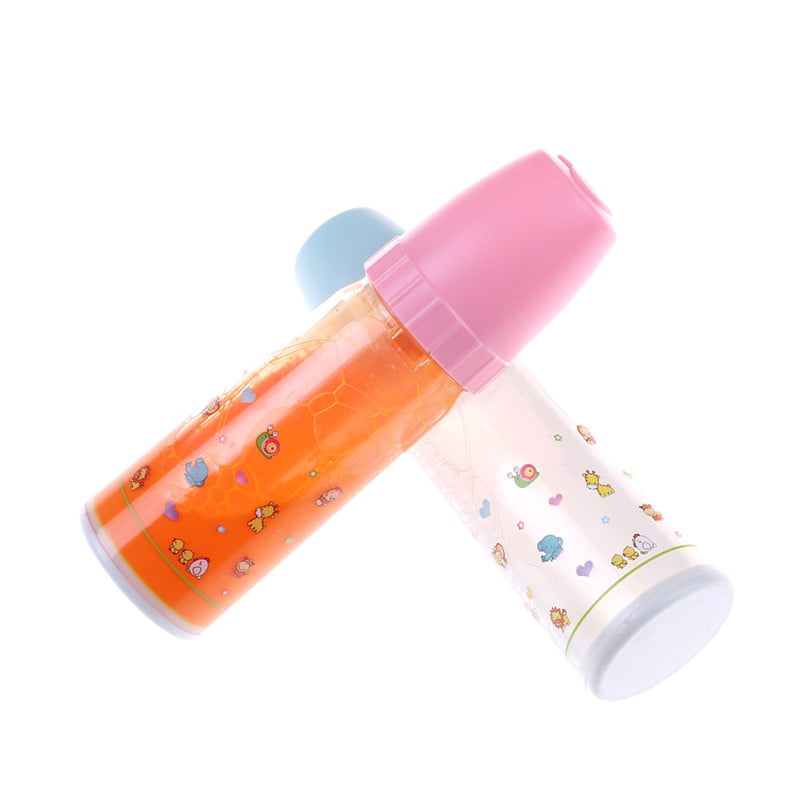 2pcs Doll accessories Milk bottles vary Magic Toys for girl gift LY 