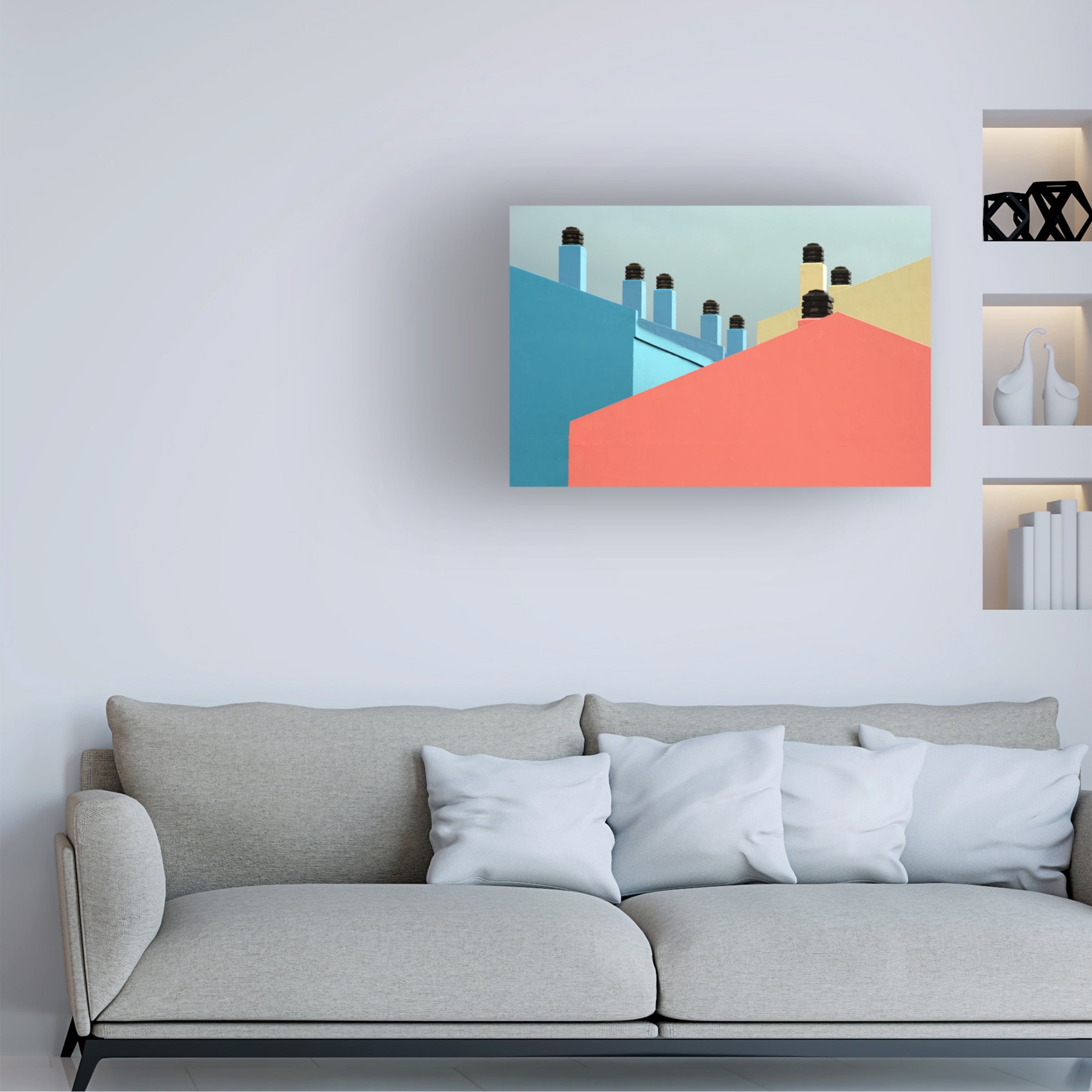 Jure Kravanja 'Lego' Canvas Art