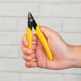 thumbnail image 3 of Deli 4.5 Inch Tools Plastic Cutting Nippers Non Slip Handle Wire Cutting Multi Function Electrician Repairing Pliers Hand Tool, 3 of 4