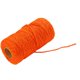 thumbnail image 2 of Cuerda de algodón Hugo 2 mm 100 metros Naranja, 2 of 9