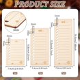 thumbnail image 2 of 1set 3 Pcs Embroidery Floss Bobbin Sewing Thread Organizer Rectangle Wooden Yarn Thread Winding Plate for Stitch Embroidery Thread Storage Organisation Sewing Accessories, 2 of 6