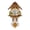 A, variant on B Alarm Cuckoo Wall Clock Retro Wooden Chime For Living Room Home Decor