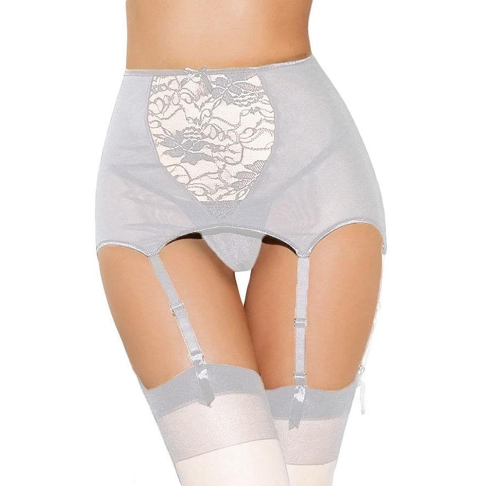 High waisted garter set hotsell