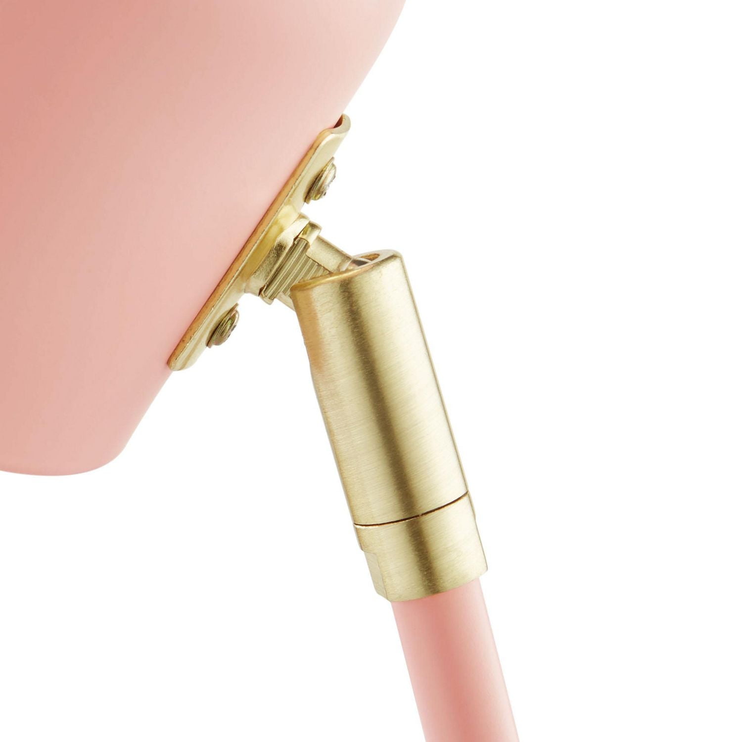 hometrends Metal Task Lamp, 9 in., brass accents