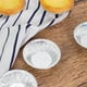 thumbnail image 5 of Fiudx Capacillos de Aluminio para Pastel Muffin Fresh, Molde Desechable para Hornear, Paquete de 100, Fácil de Limpiar, Aptos para Horno, Tamaño Práctico, Artículos Esenciales de Repostería Casera, 5 of 6