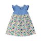 thumbnail image 1 of Vestido Beebay con estampado de dinosaurios, combinado y versátil, multicolor, 6 años, 1 of 5