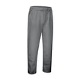 thumbnail image 5 of PIMSSY Men Casual Pants With Slant Pockets Comfortable Flat Front Trousers For Business Casual And Daily Wear Male Holiday Solid Color Slacks, 5 of 5