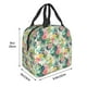 thumbnail image 3 of Easygdp Tropical Flowers Bolsa Térmica Premium - Tela Oxford Impermeable, Gran Capacidad, Bolsillo Frontal, Unisex para Trabajo, Escuela, Actividades al Aire Libre y Picnics, 3 of 8