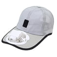 thumbnail image 5 of Ouuluon Solar Fan Hat, Breathable Wide Brim Hat with Fan, Gray USB Sun Protection Fan Hats for Men Fishing Gardening Travel, 5 of 9