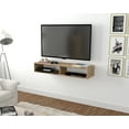 thumbnail image 2 of Inval Wall Mounted TV Stand for TVs up to 60", Amaretto, 2 of 8
