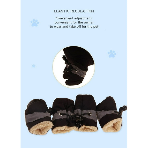 A99 PSB 4 Pcs Pet Dog Socks Anti Slip Dog Snow Boots Dog Shoes for Sma –  A99 Mall