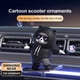 thumbnail image 3 of Mini Oso Deslizante Del Coche Lindo Consola Central Oso (negro), 3 of 9