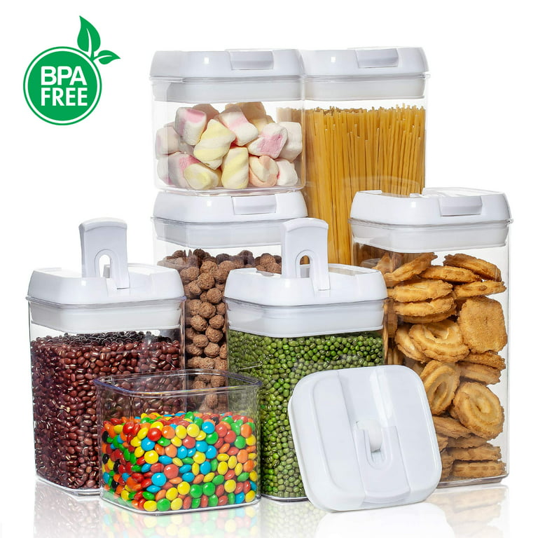 Large Food Storage Containers 24 pc, Storage Containers with Lids for  Kitchen Plastic Containers Airtight for Food Stackable Fridge Organizer  Clear Leakproof Lunch Box for Cereal Fruit Leftover 764OZ