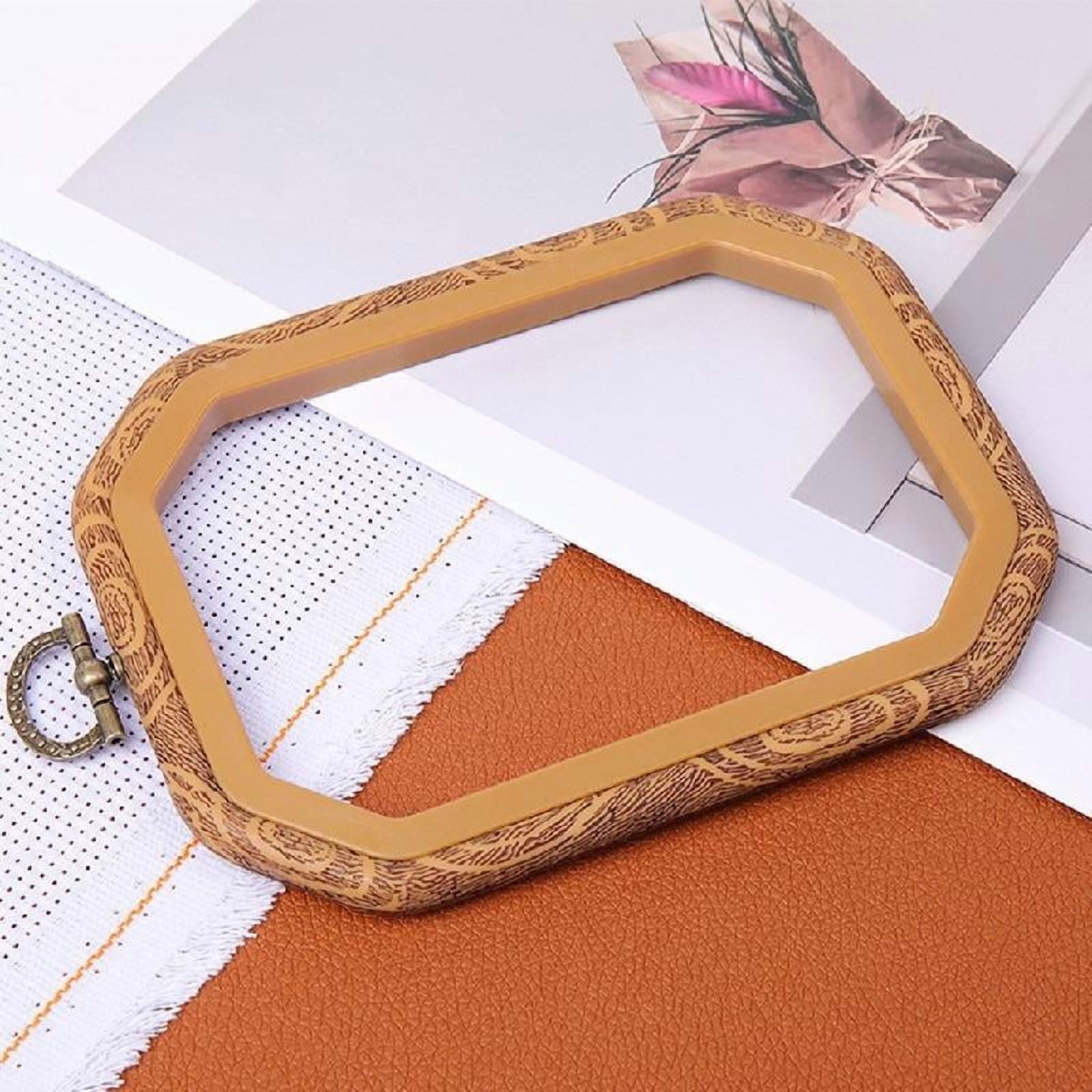10 Pcs Rectangle Embroidery Hoop Adjustable Embroidery Frame for Needleworks
