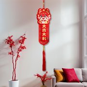 HOMYL 2024 Chinese Dragon New Year Hanging Decoration for Dinning Room Accessories B