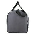 thumbnail image 4 of 26 Inch 60 Liter Weekender Overnight Duffel Shoulder Bag for Men, Women, Teens, Gym, Travel, Sports and Recreation in Gray, 4 of 6