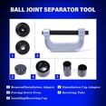thumbnail image 3 of Ball Joint Removal Tool Kit,10PC Ball Joint Press Kit for Most 2WD 4WD Cars and Light Trucks (Blue), 3 of 12