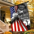 thumbnail image 3 of God Bless America Flag 4x6 Ft In God We Trust Flag Double Sided Mirror Printing for House Yard Outdoor Patriotic American Flag Banner Decor - Unique Holiday Gift, 3 of 6