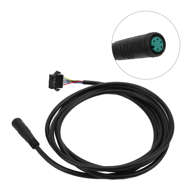 5-Pin KT Display Cable For Electric Bikes - 145cm Waterproof Adapter For LED/LCD Screens