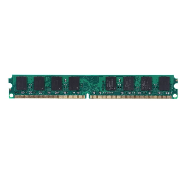 DDR2 800mhz PC2 6400 2 Go 240 Broches pour Mémoire RAM de Bureau, 1 x Mémoire RAM, Vert