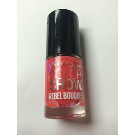 3 PACK MAYBELLINE Color Show REBEL BOUQUET Nail Polish ROSE CANDY#816 LTD EDI