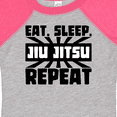 thumbnail image 4 of Inktastic Eat, Sleep, Jiu Jitsu, Repeat Boys or Girls Baby Bodysuit, 4 of 5