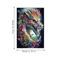 thumbnail image 3 of Diceymbol Diamond Art Kits for Adults 15.74 Inch, Fantasy Dragon 5D Rhinestone Gem Art Painting for Bedroom Living Room Wall Decor, 3 of 8