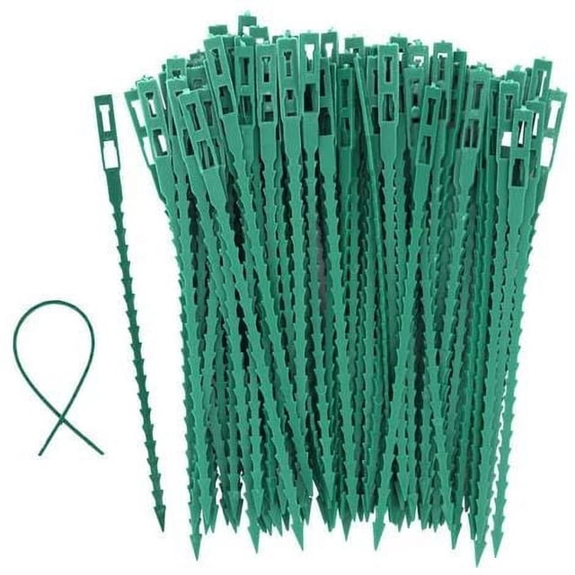 Bridas flexibles para plantas de jardín para uso multifuncional, materiales duraderos que garantizan un soporte seguro para las plantas en el hogar y la oficina