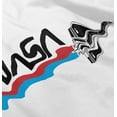 thumbnail image 5 of NASA Worm Logo American Space Shuttle Romper Boys or Girls Infant Baby Brisco Brands 12M, 5 of 7