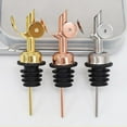 thumbnail image 3 of Functional Stainless Steel Automatic Oil Pourer Dispenser For Kitchen Cooking Olive Canola Bottles, 3 of 3
