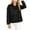 Black, variant on ATOYSOY Jackets For Women Lapel Collar Double Breasted Long Sleeve Epaulet Pocket Outer Coat Fashion Jackets For Ladies Solid Color Coats For Women Daily Business Street Travel Walk