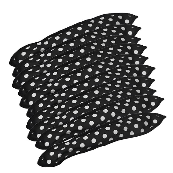 ACDANC Hair Roller, 10Pcs Dot Flexible Sponge Hair Roller Night Sleep Curler DIY Hairstyling Tool