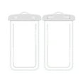thumbnail image 3 of CSChome Waterproof Cell Phone Pouch Waterproof Phone 2Pcs Touch Screen Design Large Capacity Transparent Universal Underwater Clear Cellphone Protector Dry, 3 of 7