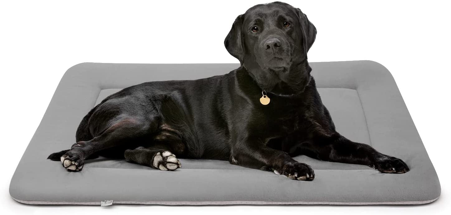 PROCIPE Dog Bed Washable Crate Mat Soft Fleece Pet Bed 42