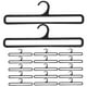thumbnail image 1 of 20 colgadores de plástico multiusos para bufandas, cinturones y corbatas., 1 of 5