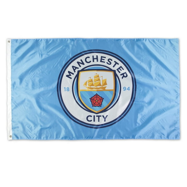 Bandwagon Manchester City 3 X 5 Single Sided Flag Walmart Com Walmart Com