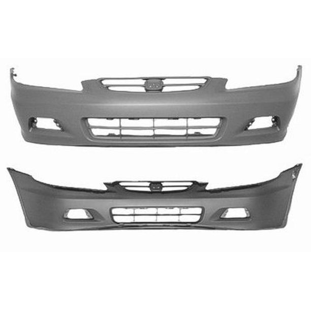 Cpp Front Bumper Cover For 2001 2002 Honda Accord Ho1000195 Walmart Com Walmart Com