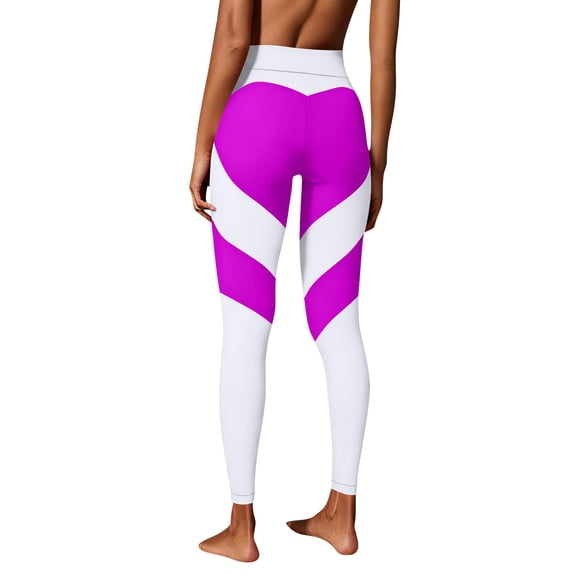 Generic High Waist Leggings for Women Heart Butt Yoga Trousers Jogging Bottoms Push Up Fitness Trousers Workout Tights Leggings