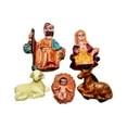 thumbnail image 2 of Figuras de Natividad Set Nacimiento de Jesús Adornos de Navidad Sagrada Familia Display Set de 5, 2 of 9