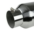 thumbnail image 7 of Spec-D Tuning 4" Inlet / 6" Outlet Chrome Stainless Steel Truck Bolt-On Exhaust Muffler Tip, 7 of 7