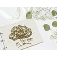 thumbnail image 5 of Darling Souvenir Personalized Engraved Laser Cut Wedding Guest Book Wooden Cover Sign-in Book Registry Guestbook Scrapbook-XG, 5 of 7