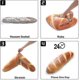 thumbnail image 5 of 2026 3d Realistic Bread Plush Pillow, Soft Butter Toast Bread Food Pillow Lumbar Cushion Stuffed Toy80cm, 5 of 5