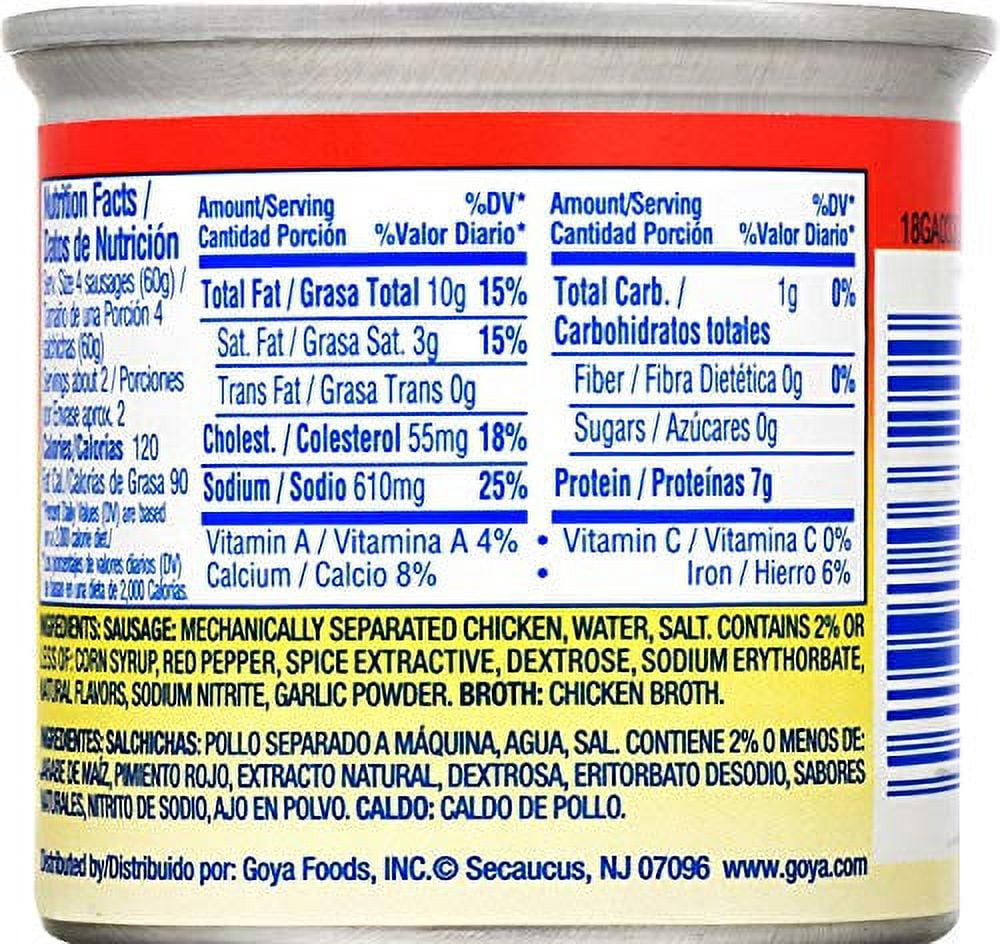 Goya Vienna Sausage Hot Sauce, 5 oz