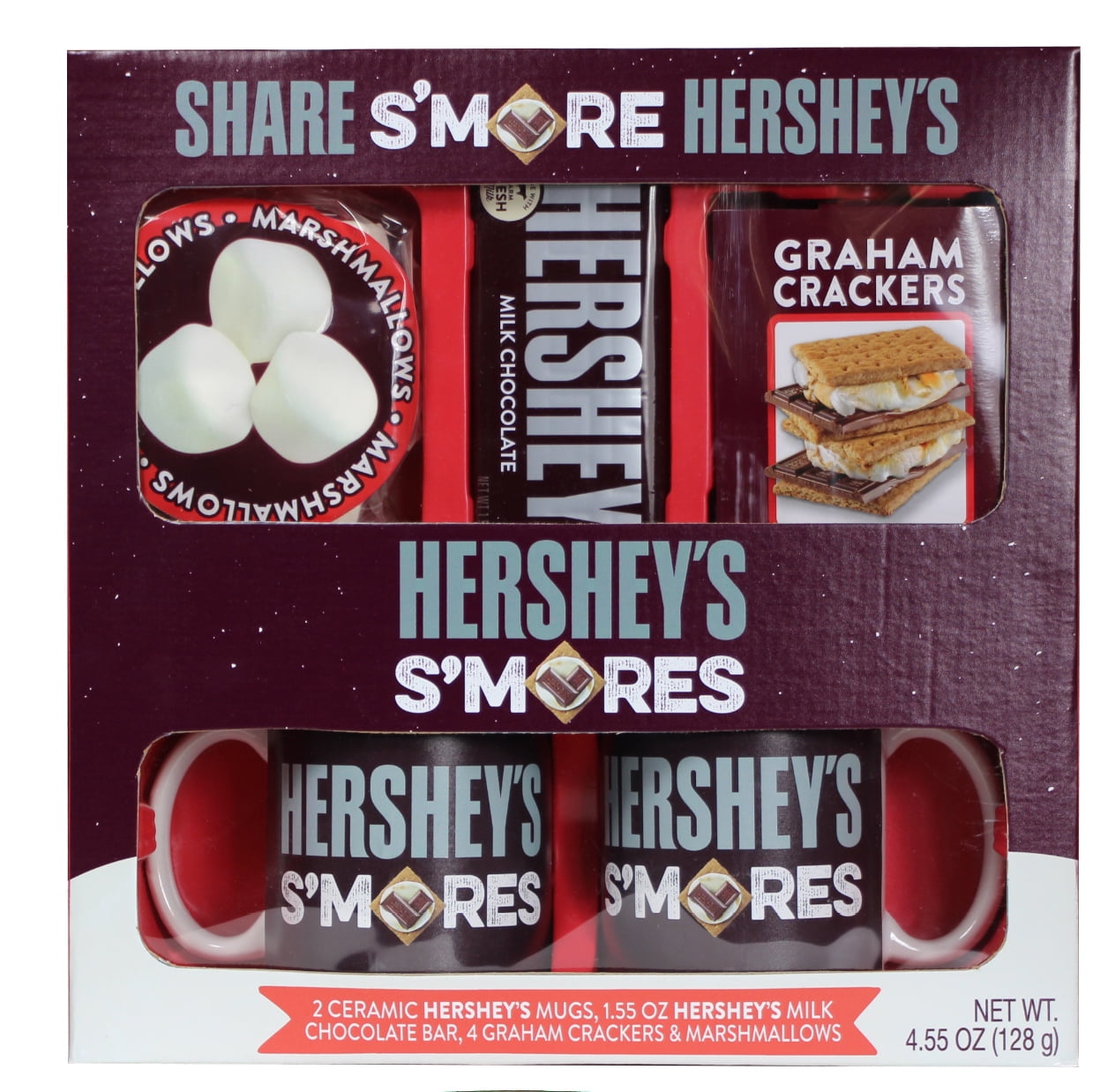 Hershey S'mores Two Mug Holiday Gift Set