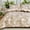 Beige, variant on Joyfy Queen Comforter Set Sage Green, 3 Pieces Floral Queen Bedding Set with 1 Soft Reversible Botanical Flower Comforter and 2 Pillow Shams, Bed in a Bag for All Seasons